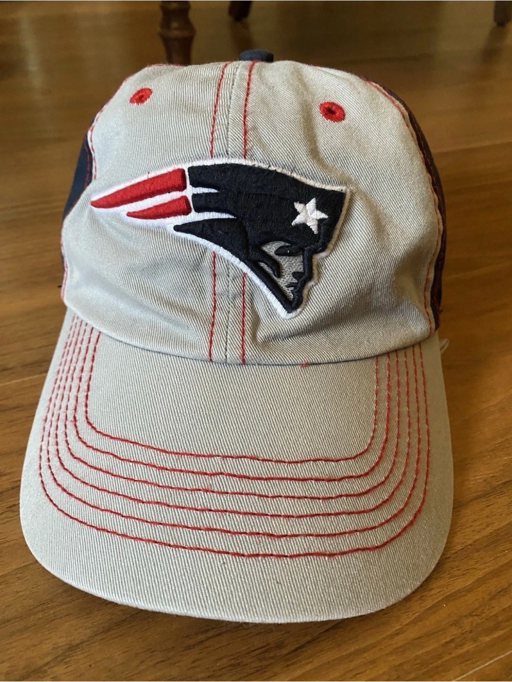 '47 Brand Navy Cap with Red Stitch Accents